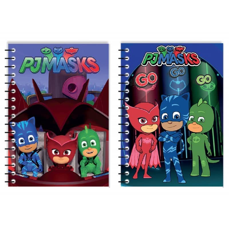 Τετραδιο Σπιραλ Pj Masks 2 Θεματα
